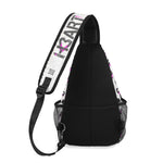 H3ART Skully Chest Crossbody Bag with Adjustable Strap