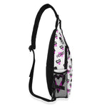 H3ART Skully Chest Crossbody Bag with Adjustable Strap